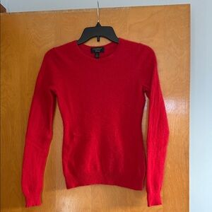 2 Charter Club Cashmere Sweaters. 1 red 1 black paid $220 for both